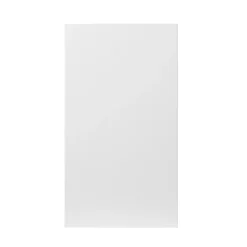 Meuble bas de cuisine avec 1 porte GoodHome Stevia blanc brillant L. 40 x H. 72 cm