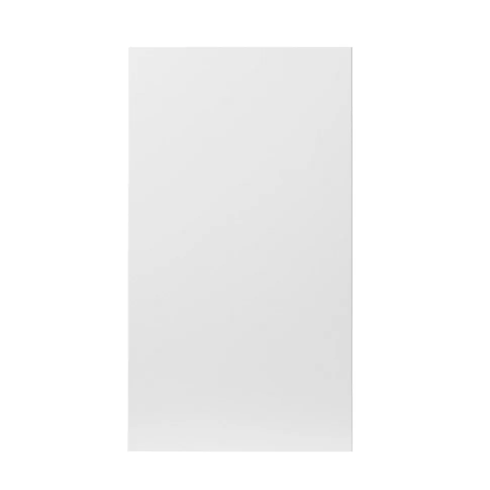 Meuble bas de cuisine avec 1 porte GoodHome Stevia blanc brillant L. 40 x H. 72 cm