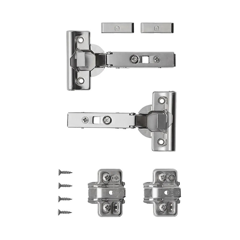 Meuble bas de cuisine avec 1 porte GoodHome Stevia blanc brillant L. 50 x H. 72 cm