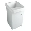 Meuble blanc pour bac à laver Blanc simple