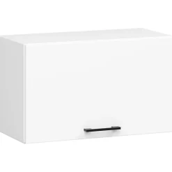 Meuble de cuisine haut AKORD W60 hotte OLIWIA modulable Blanc 60 cm 1 porte couleur Blanc 1 étagère 60x30x29 cm