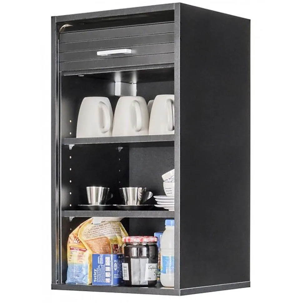 Meuble de Cuisine Noir L 40 cm H 72 cm - L 40 x l 35 x H 72 cm