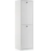 Meuble de tri LUA, 2 compartiments (40 L), blanc, design compact et fonctionnel