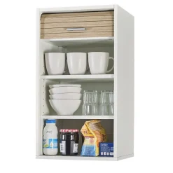 Meuble haut cuisine SIMMOB 40x35x72 cm Chêne naturel