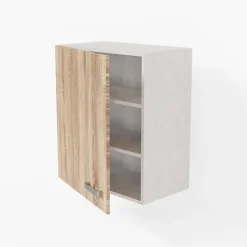 Meuble haut de cuisine - 60 cm - Caisson coloris Lino