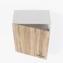 Meuble haut de cuisine - 60 cm - Caisson coloris Lino