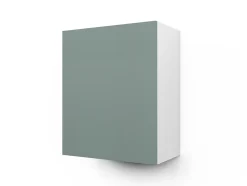 Meuble haut de cuisine avec 1 porte GoodHome Stevia vert L. 60 x H. 72 cm