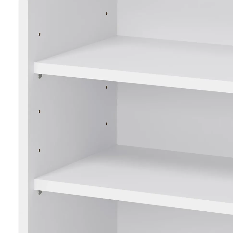 Meuble haut de cuisine avec 2 portes GoodHome Stevia blanc L. 100 x H. 72 cm