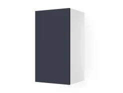 Meuble haut de cuisine avec 1 porte GoodHome Stevia bleu L. 40 x H. 72 cm