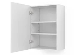 Meuble haut de cuisine avec 1 porte GoodHome Stevia blanc mat l.50 x H.72 cm