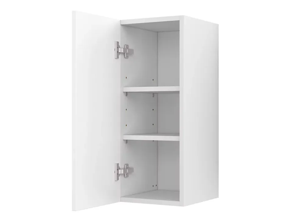 Meuble haut de cuisine avec 1 porte GoodHome Stevia blanc mat l.30 x H.72 cm