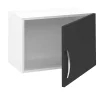 Meuble haut de cuisine avec 1 porte coloris gris - Hauteur 40 x Longueur 60 x profondeur 35 cm