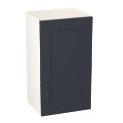 Meuble haut de cuisine avec 1 porte GoodHome Artemisia bleu L. 40 x H. 72 cm