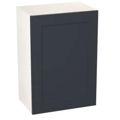Meuble haut de cuisine avec 1 porte GoodHome Artemisia bleu L. 50 x H. 72 cm
