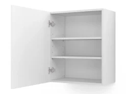 Meuble haut de cuisine avec 1 porte GoodHome Stevia blanc mat l.60 x H.72 cm