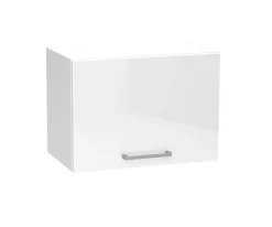 Meuble haut de cuisine coloris blanc avec 1 porte - longueur 50 x profondeur 28 x hauteur 36 cm