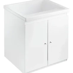 Meuble pour vidoir/bac a laver SANINDUSA Blink 64 compatible avec bac a laver Blink (non inclus)