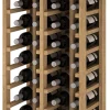 Meuble Range Bouteille de vin Série Godello en Pin Clair 40 bouteilles