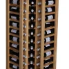 Meuble Range Bouteille de vin Série Godello en Chêne massif coin 40 bouteilles