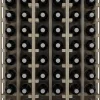 Meuble Range Bouteille de vin Série Godello en Pin Clair 48 bouteilles avec présentoir