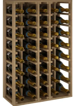Meuble Range Bouteille de vin Série Godello en Pin Clair 40 magnums