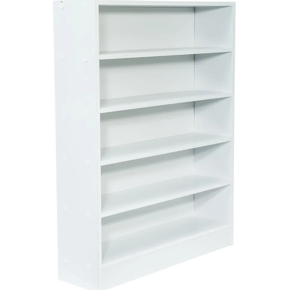 Meuble rayonnage blanc 5 étagères WERKA PRO