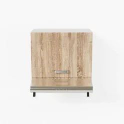 Meuble sur hotte - 60 cm - Caisson coloris Lino