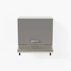 Meuble sur hotte - 60 cm - Caisson coloris Lino