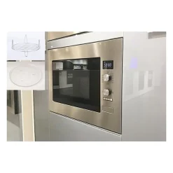 Micro ondes combiné encastrable CONTINENTAL EDISON CEMOC34IXE L59,5 x H46 x P46,8 cm Inox 34L