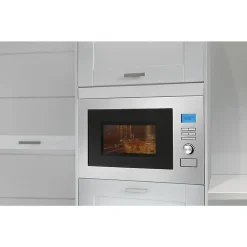 Micro ondes encastrable avec grill Inox Bomann MWG3001HEB