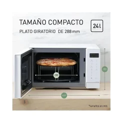 Micro ondes grill Panasonic NN K35NWMEPG 23L blanc