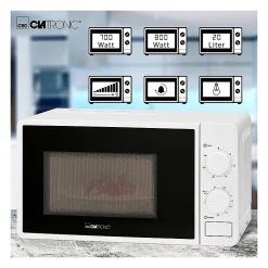 Micro Ondes 20L 1150W Clatronic MWG 792 Blanc