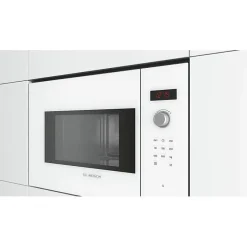 Micro-onde encastrable - BOSCH SER4 - BFL523MW1F - Blanc - 59,4 x 31,7 x 38,2 cm