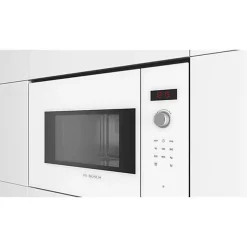 Micro-onde encastrable - BOSCH SER4 - BFL523MW1F - Blanc - 59,4 x 31,7 x 38,2 cm