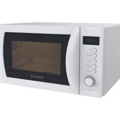 Micro-ondes Candy Idea CMWA20SDLW 700W Digital 20L Blanc - Fonction Décongélation - 5 Niveaux de Puissance - 8 Menus Automatiq
