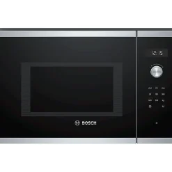 Micro-ondes encastrable - BOSCH Série 6 - BFL554MS0 - Noir / Inox - 59,4 x 38,8 x 38,3 cm