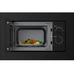 Micro-ondes encastrable - CONTINENTAL EDISON - CEMO20EBM2 - 1280 W - L59,5xH38,5xP35,3 cm - 20L - Noir