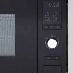 Micro-ondes encastrable Cooke & Lewis CLBIMW25LEU 25L en inox noir