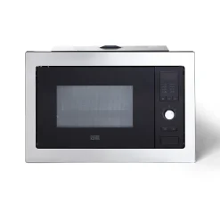 Micro-ondes encastrable Cooke & Lewis CLBIMW25LEU 25L en inox noir