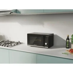 Micro-ondes Gril Candy Moderna CMGA20TNDB 700W 20L Digital Noir - Fonction Décongélation - 11 Niveaux de Puissance - 19 Menus