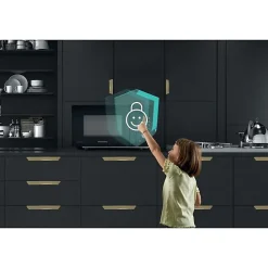 Micro-ondes grill 20l 700w noir Hisense H20MOBSD1HG