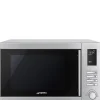 Micro-ondes grill Smeg MOE25X - 25 L - 900 W - Acier inoxydable