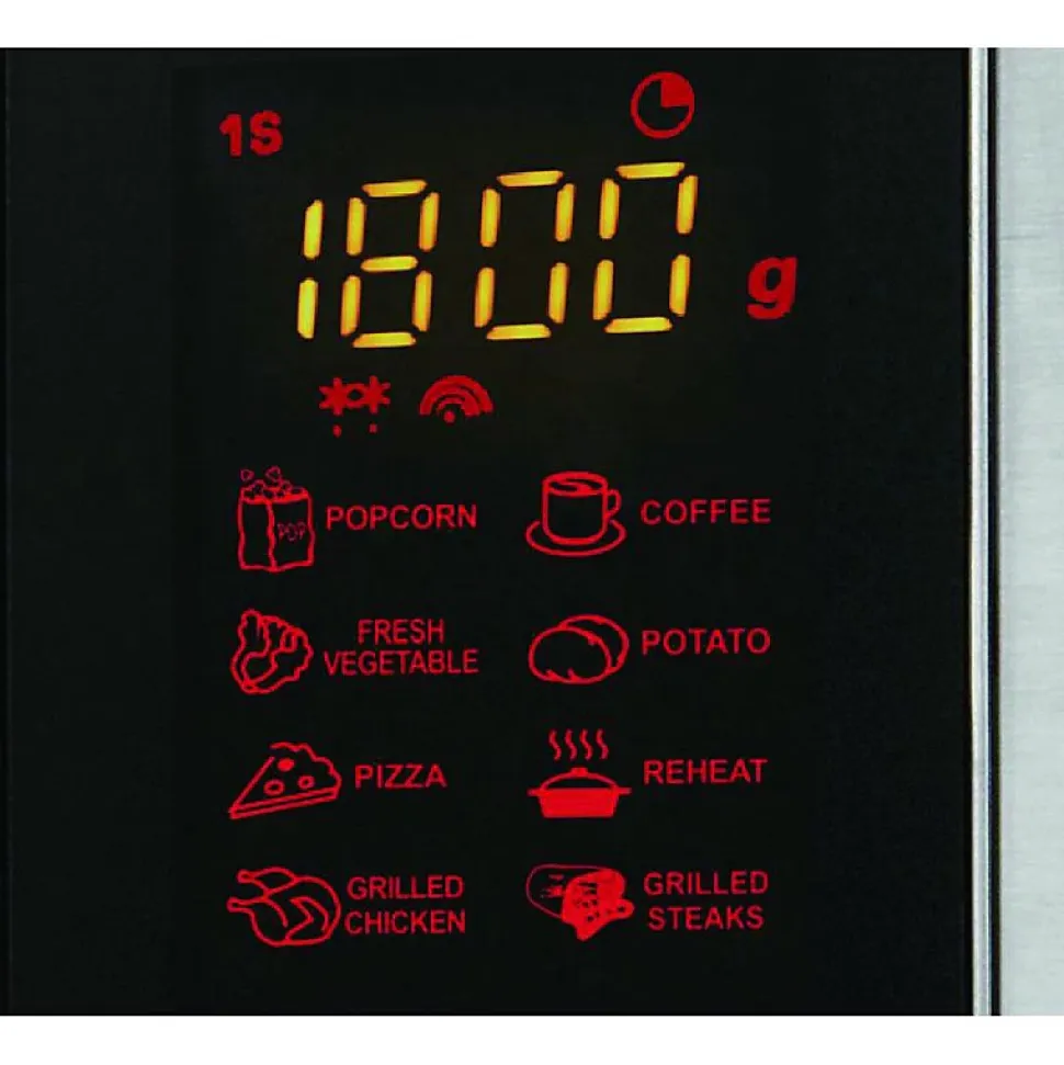 Micro-ondes 20L avec gril 700W Argenté Royalty Line RLMWO3805