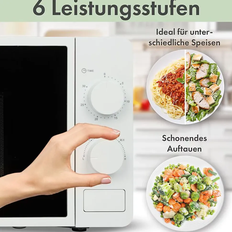 Micro-ondes 20L 1150W Clatronic MW791-blanc