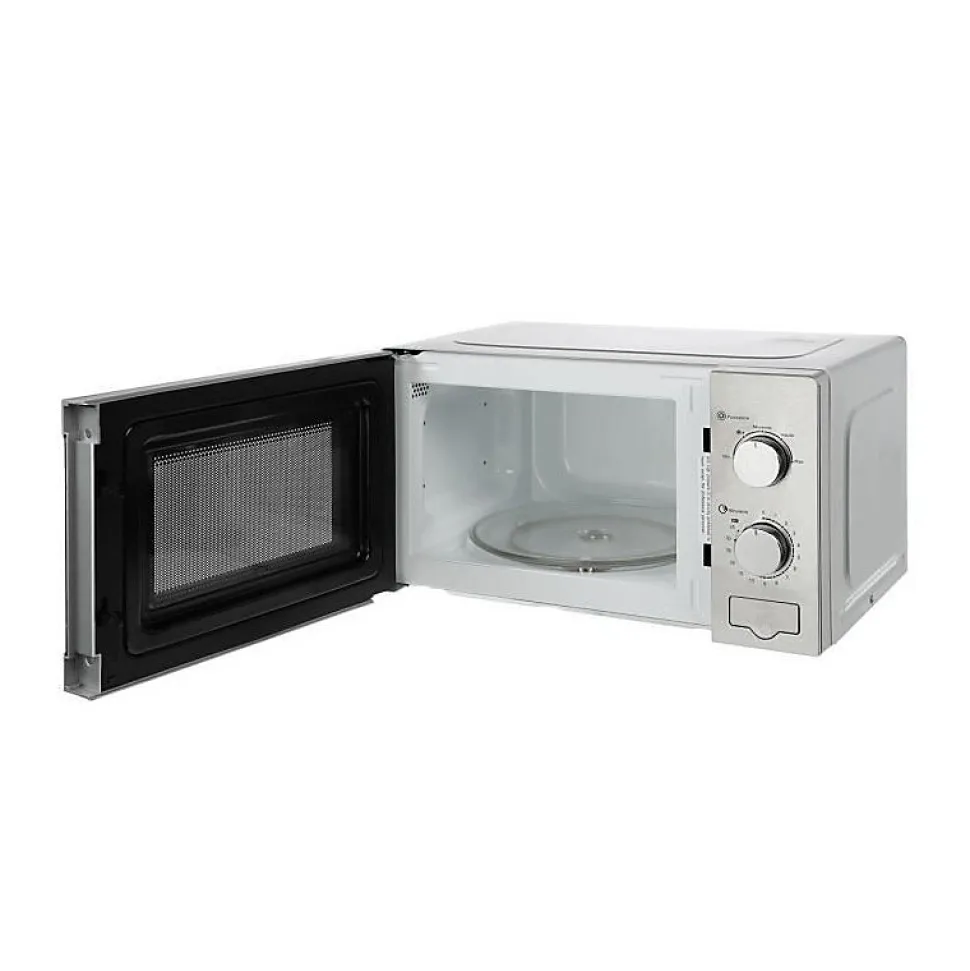 Micro-ondes monfonction OCEANIC MO20S Silver L45x H24 x P32,1 cm 20L