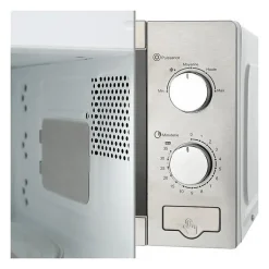 Micro-ondes monfonction OCEANIC MO20S Silver L45x H24 x P32,1 cm 20L