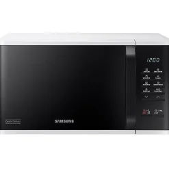 Micro-ondes SAMSUNG Solo - Blanc - 23 L - 800 W - Cavité céramique émail