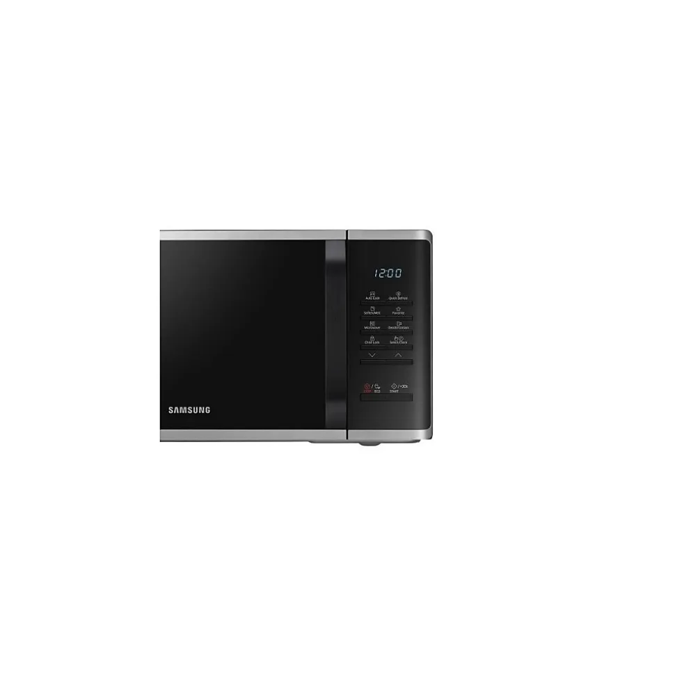 Micro-ondes Silver - 800W - Plateau 29 cm - Quick Defrost - Cavité Céramique Email SAMSUNG