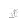 Micro-ondes simple encastrable - BOSCH SER8 - BFL7221B1 - Noir - 21 L - 38,2 x 59,4 x 31,8 cm
