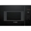 Micro-ondes simple encastrable -BOSCH SER4 - BFL523MB1F - Noir - 7 programmes auto - 38,2 x 59,4 x 31,7 cm